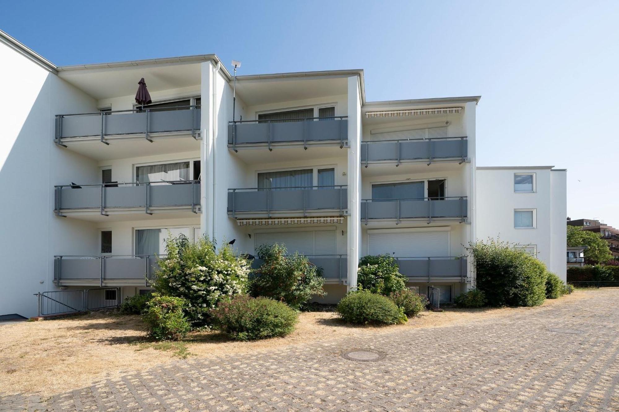 Ferienwohnung 18 mit Balkon im Haus Achtern Diek Grömitz Exterior foto