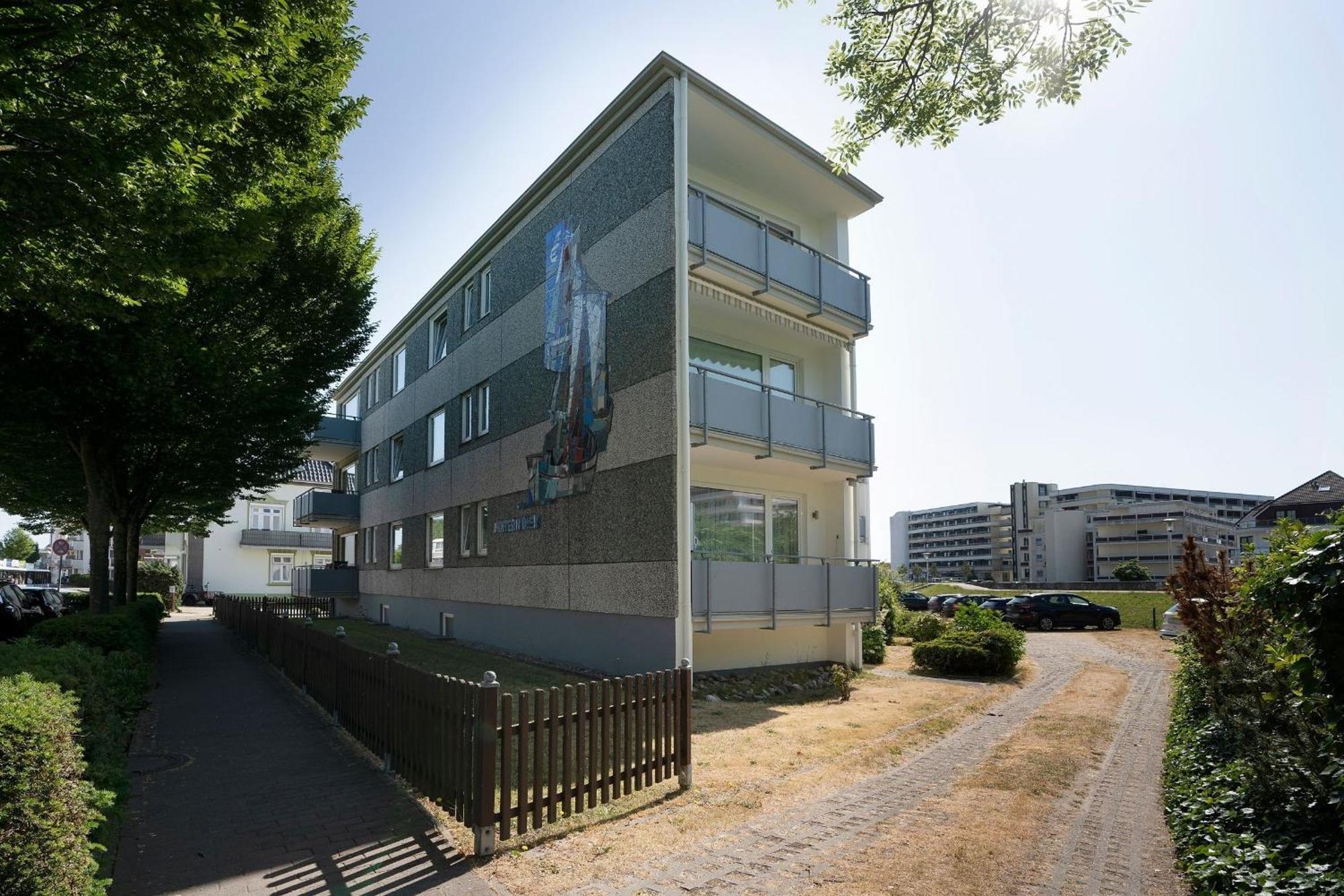 Ferienwohnung 18 mit Balkon im Haus Achtern Diek Grömitz Exterior foto