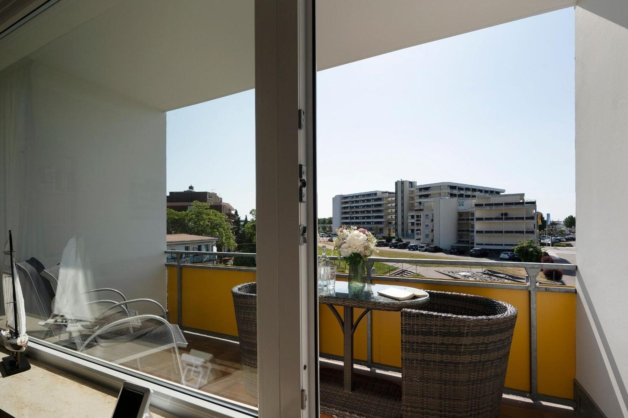 Ferienwohnung 18 mit Balkon im Haus Achtern Diek Grömitz Exterior foto