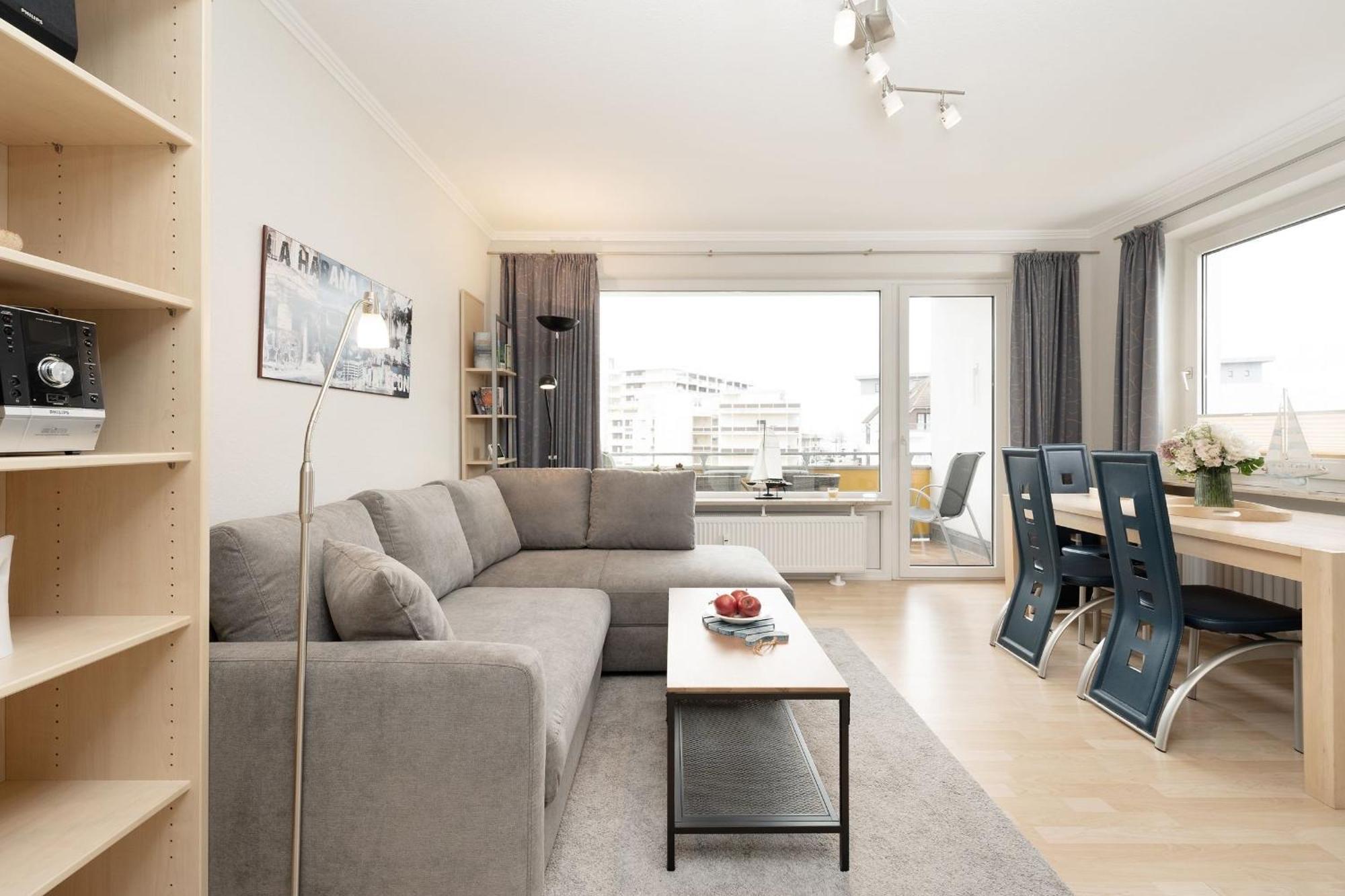 Ferienwohnung 18 mit Balkon im Haus Achtern Diek Grömitz Exterior foto