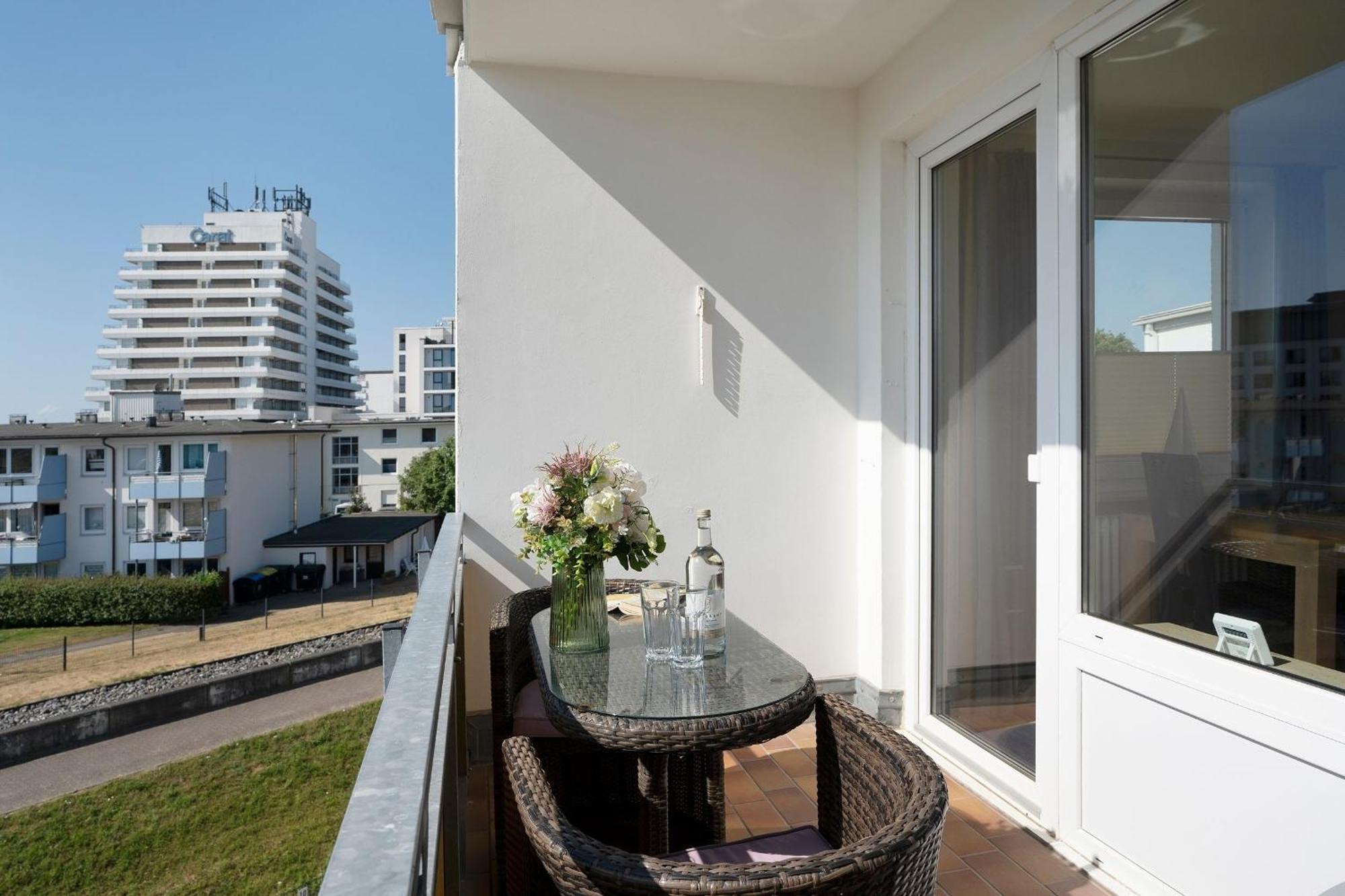 Ferienwohnung 18 mit Balkon im Haus Achtern Diek Grömitz Exterior foto