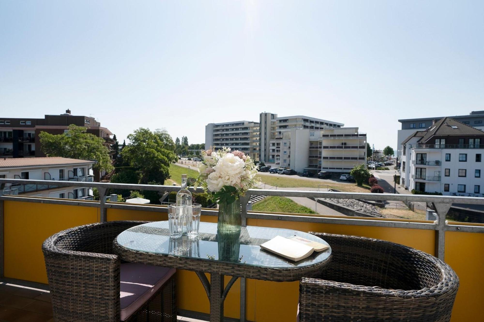 Ferienwohnung 18 mit Balkon im Haus Achtern Diek Grömitz Exterior foto